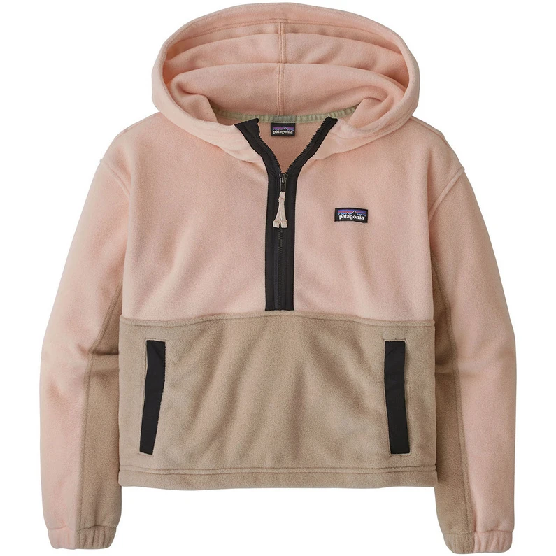 Patagonia Kinderen Girls' Microdini Cropped Hoodie 2 Patagonia Kinderen Girls' Microdini Cropped Hoodie